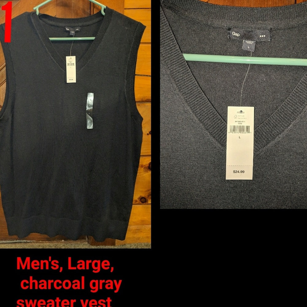 Mens sweater vest